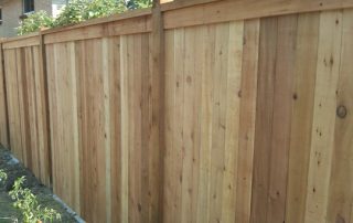 Decorative Cedar Fence