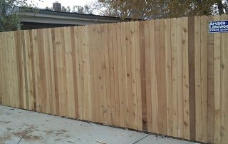 Standard Cedar Privacy Fence