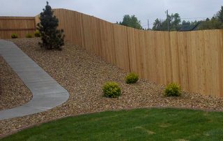 Standard Cedar Privacy Fence